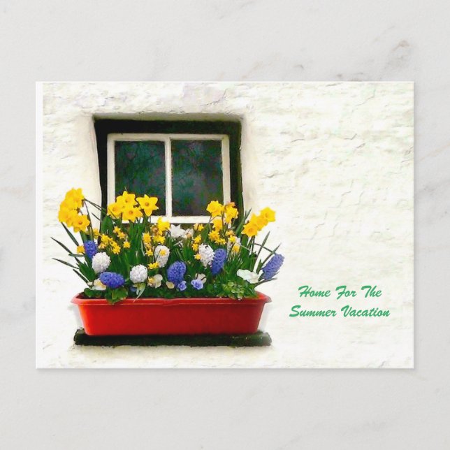 Hütte für Postkarte (Vorderseite)