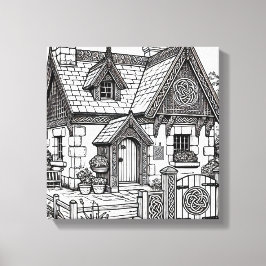Hütte für Schiefer #4 Leinwanddruck