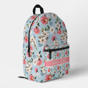 Hütte Garden Blume Personalisiert Bedruckter Rucksack