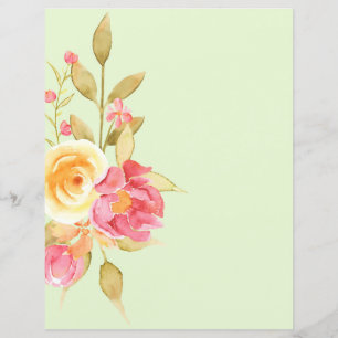Hütte Garden Rose Scrapbook
