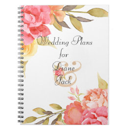 Hütte Gartengarten Rose Notizblock