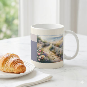 Hütte Gartenweg zum Meer Kaffeetasse