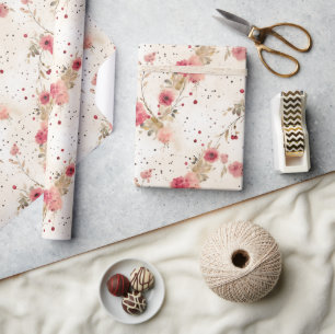 Hütte Geschenkpapier