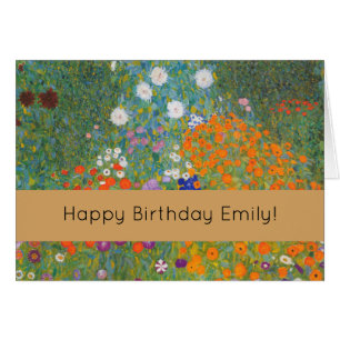 Hütte Gustav Klimt Blumengarten