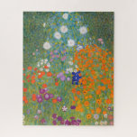 Hütte Gustav Klimt Blumengarten<br><div class="desc">Ein wunderschönes Gartenbild - das ist ein klassisches Gemälde von Gustav Klimt,  genannt Hütte Garden,  oder Bauergarten,  1907,  das ein nahes Bild eines Blumengartens,  ein buntes Blumengemälde ist.</div>