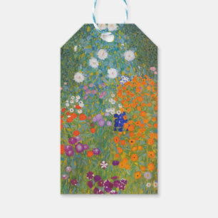 Hütte Gustav Klimt Blumengarten Geschenkanhänger