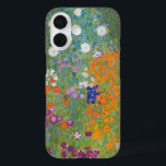 Hütte Gustav Klimt Blumengarten iPhone 16 Hülle<br><div class="desc">Ein wunderschönes Gartenbild - das ist ein klassisches Gemälde von Gustav Klimt,  genannt Hütte Garden,  oder Bauergarten,  1907,  das ein nahes Bild eines Blumengartens,  ein buntes Blumengemälde ist.</div>