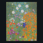 Hütte Gustav Klimt Blumengarten Künstlicher Leinwanddruck<br><div class="desc">Ein wunderschönes Gartenbild - das ist ein klassisches Gemälde von Gustav Klimt,  genannt Hütte Garden,  oder Bauergarten,  1907,  das ein nahes Bild eines Blumengartens,  ein buntes Blumengemälde ist.</div>