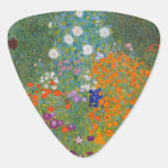 Hütte Gustav Klimt Blumengarten Plektrum<br><div class="desc">Ein wunderschönes Gartenbild - das ist ein klassisches Gemälde von Gustav Klimt, genannt Hütte Garden, oder Bauergarten, 1907, das ein nahes Bild eines Blumengartens, ein buntes Blumengemälde ist.</div>