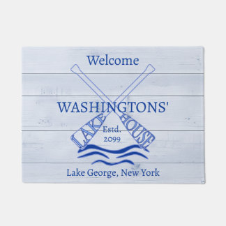 Hütte Hütte Seehaus Türmatten Türmatten Türmchen R Fußmatte