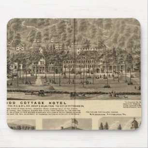 Hütte Idlewood Mousepad