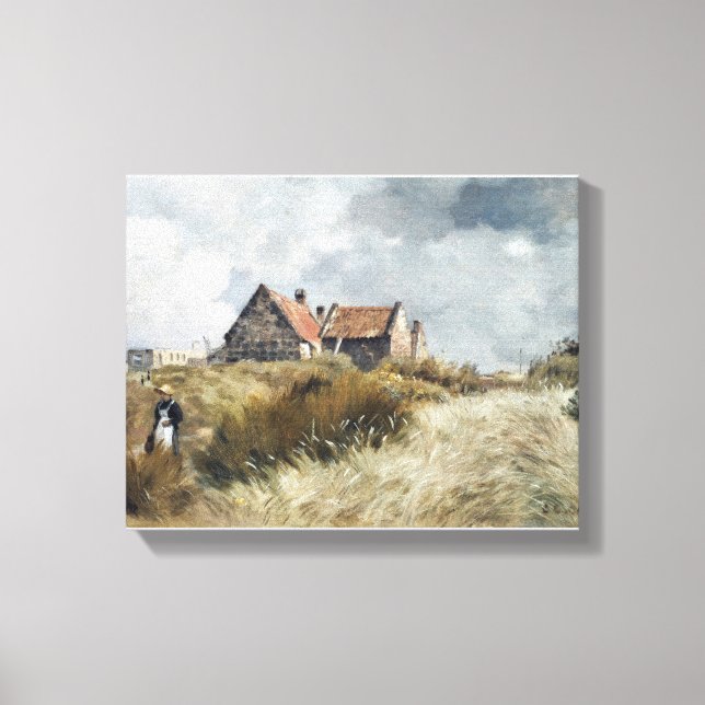 Hütte im Dunes Jean Charles Cazin Leinwanddruck (Vorderseite)