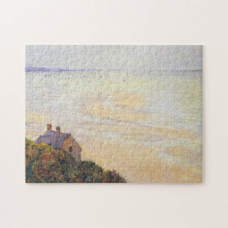 Hütte in Trouville Niedrige Tide Monet Frische Pas