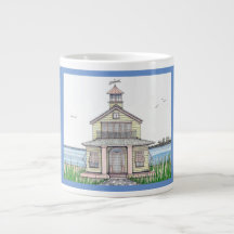 Hütte Jumbo Tasse mit Blue