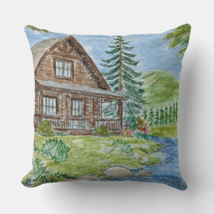 Hütte Kissen