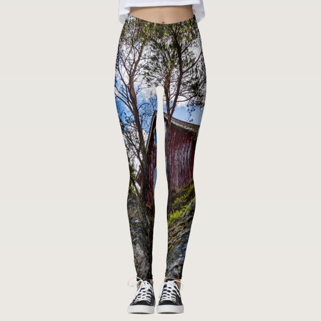 Hütte Leggings (Vorderseite)