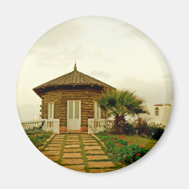 Hütte Magnet (Vorne)
