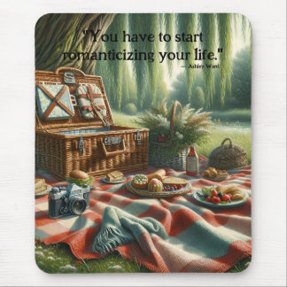 Hütte: Picknick unter der Wildnis Mousepad