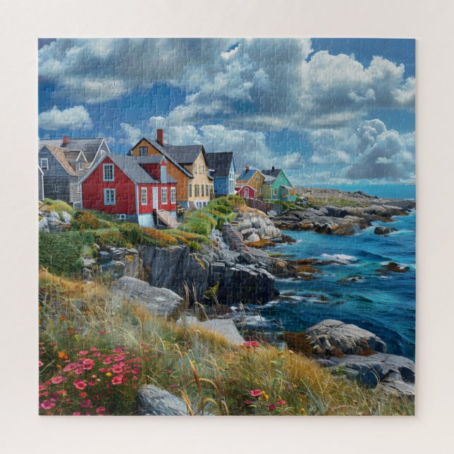 Hütte Puzzle (Vertikal)