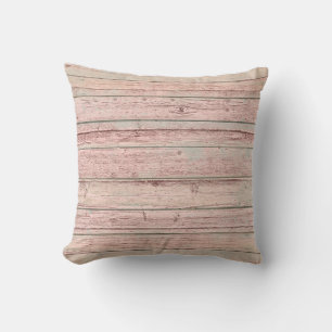 Hütte Rustic Zuhause Rose Wood Grau Silver Kissen