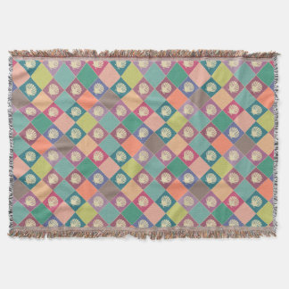 Hütte Seashell Pattern Decke