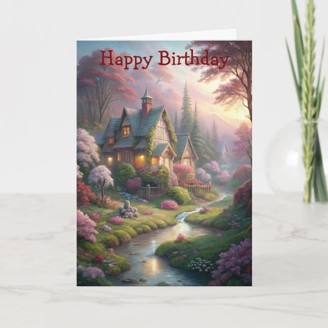 Hütte und Garten Karte (Vorderseite)