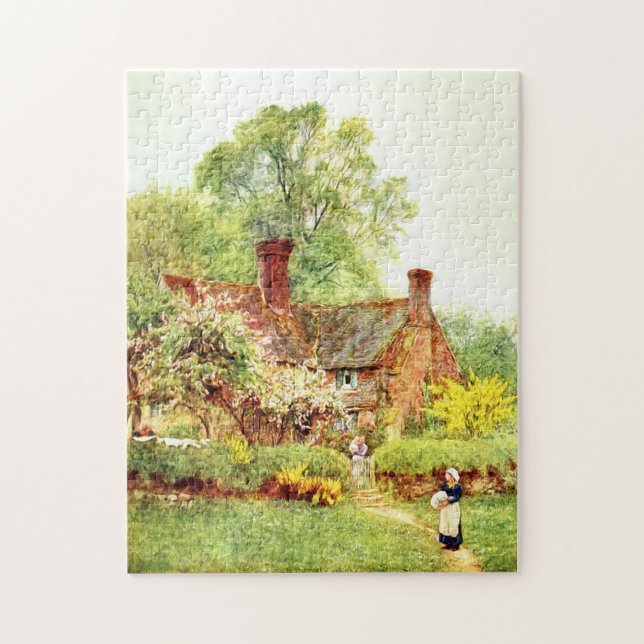 Hütte von Helen Allingham in Chiddingfold (Vertikal)