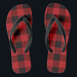 Hütte Weihnachten Roter Büffel Lumberjack kariert Flip Flops<br><div class="desc">Hütte Weihnachten Roter Büffel lumberjack karierte Geschenke,  Büffel karierte Weihnachtszubehör. lumberjack Gastgeschenke,  lumberjack Baby Duschgeschenke. lumberjack Hochzeitsgeschenke,  lumberjack Weihnachtsgeschenke.</div>