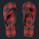 Hütte Weihnachten Roter Büffel Lumberjack kariert Flip Flops<br><div class="desc">Hütte Weihnachten Roter Büffel lumberjack karierte Geschenke,  Büffel karierte Weihnachtszubehör. lumberjack Gastgeschenke,  lumberjack Baby Duschgeschenke. lumberjack Hochzeitsgeschenke,  lumberjack Weihnachtsgeschenke.</div>