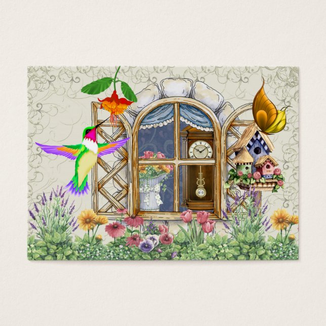 Hütte Window Gift Tag - SRF (Vorderseite)