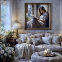 Hütte Window Revere Romantische Lesekennzeichnung