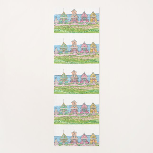 Hütte Yoga Mat Yogamatte (Vorderseite)