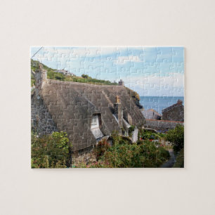 Hütten an Cadgwith Cornwall Fotografie