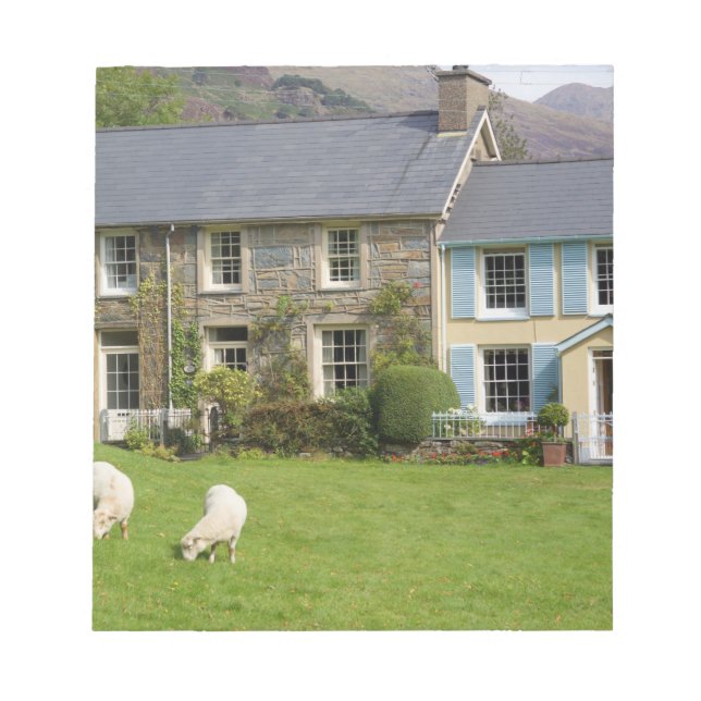Hütten, Beddgelert, Gwynedd, Wales Notizblock (Vorderseite)