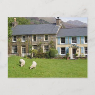 Hütten, Beddgelert, Gwynedd, Wales Postkarte