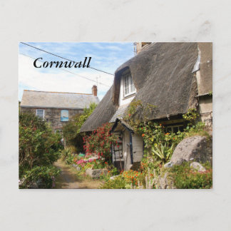 Hütten bei Cadgwith Cornwall Fotograf Postkarte