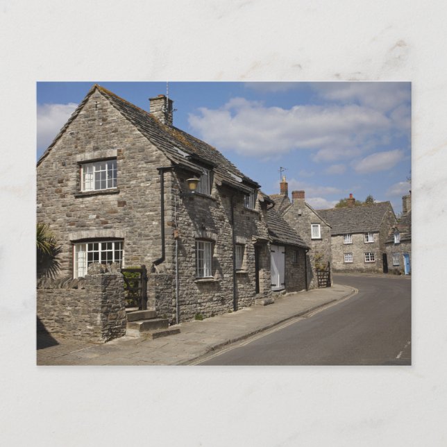 Hütten, Burgdorf Corfe, Dorset, England, Postkarte (Vorderseite)