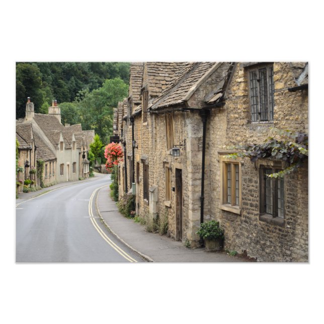 Hütten in Castle Combe, britisches Foto (Vorne)
