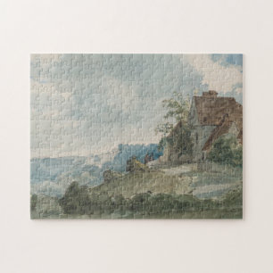 Hütten in einer Landschaft William Henry Hunt