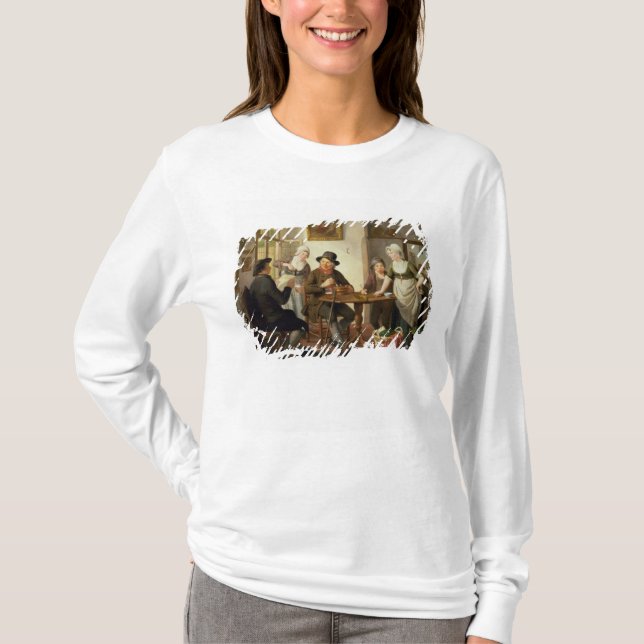 Hütten-Innenraum T-Shirt (Vorderseite)