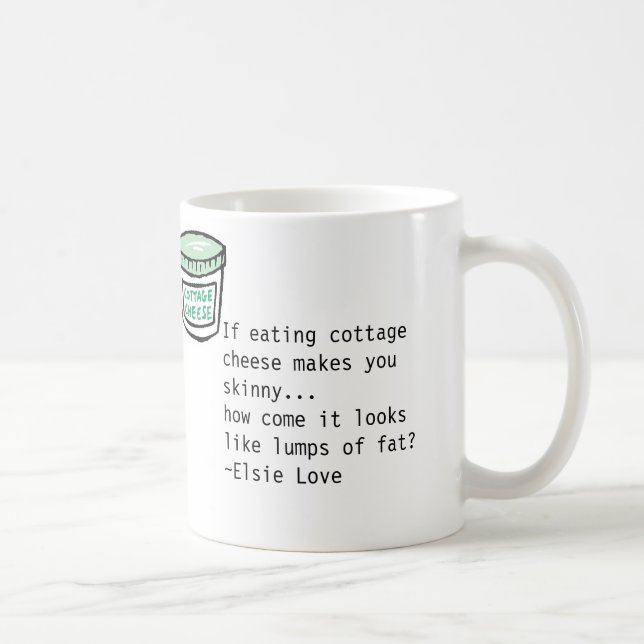 Hütten-Käse Kaffeetasse (Rechts)