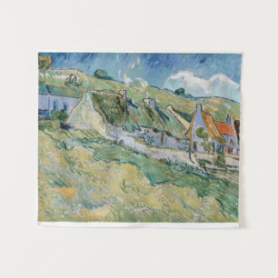 Hütten von Vincent van Gogh Wandteppich
