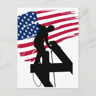 Hüttenarbeiter Postkarte