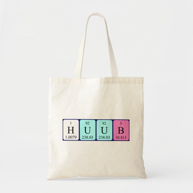 Huub Periodenname Tasche (Vorne)