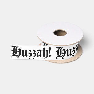 Huzzah! {Mittelalterliche Typografie} Satinband