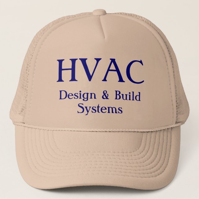 Hvac-, Entwurfs-u. Gestalt-Systeme Truckerkappe (Vorderseite)
