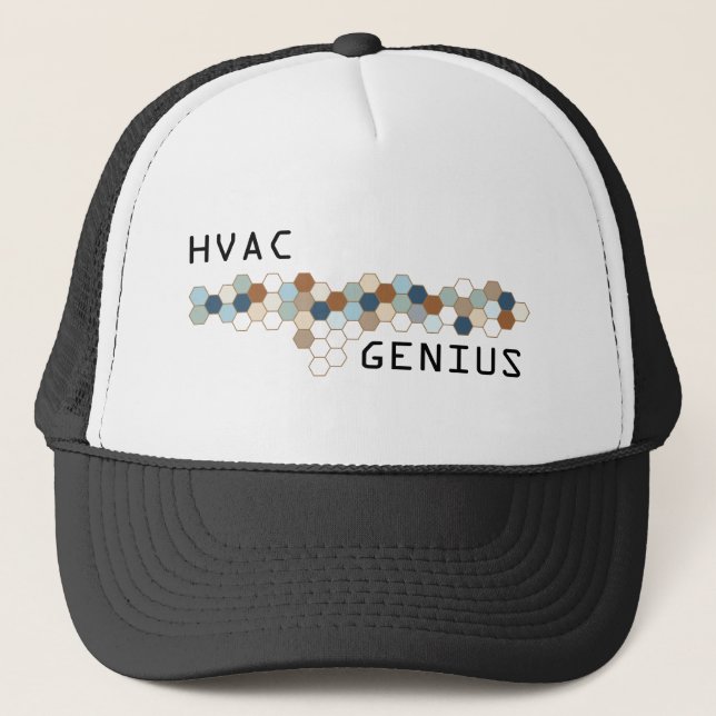 Hvac-Genie Truckerkappe (Vorderseite)