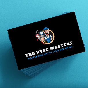 HVAC Heizung Klimatisierung Klimatisierung Service Visitenkarte