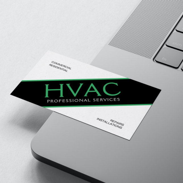 HVAC-Heizung und Berufliche Kühlkarte Visitenkarte (Von Creator hochgeladen)