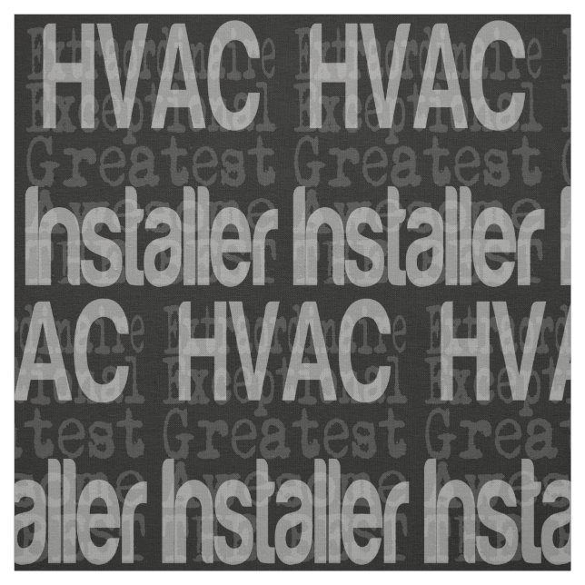HVAC Installer Extraordinator Stoff (Muster)